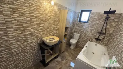 Casa individuala 3 camere pe parter, cu toate utilitatile si 300 mp de teren in Clinceni,, posibilitate rate la dezvoltator pentru 10 ani - foto 12