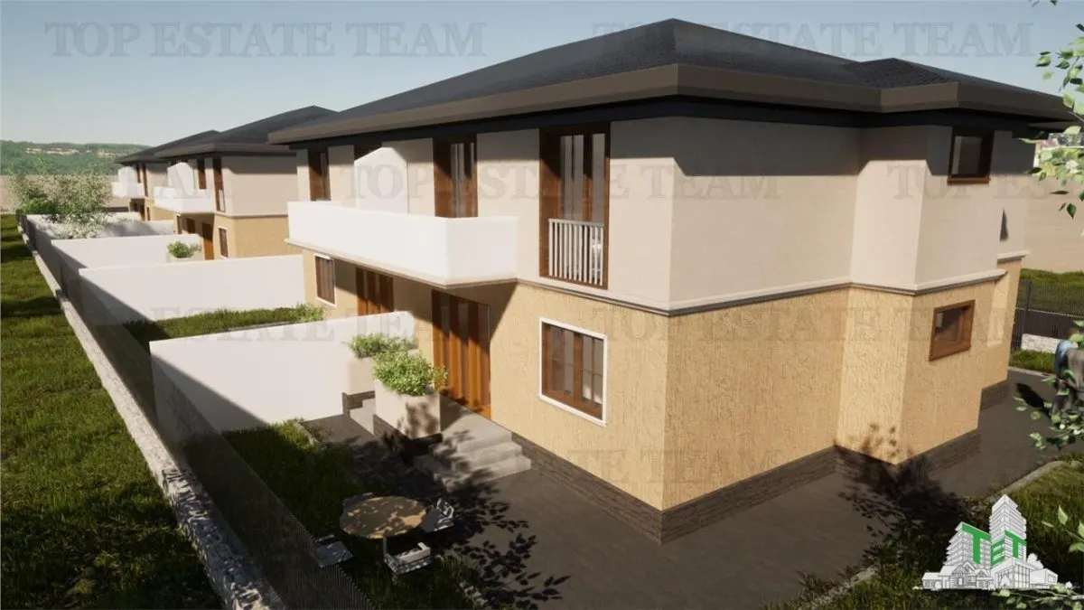 De vanzare casa tip duplex, 5 camere, curte 200mp - foto 2