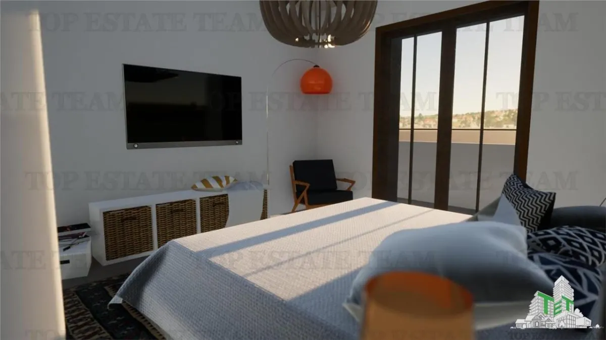 De vanzare casa tip duplex, 5 camere, curte 200mp - foto 17