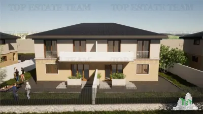 De vanzare casa tip duplex, 5 camere, curte 200mp - foto 5