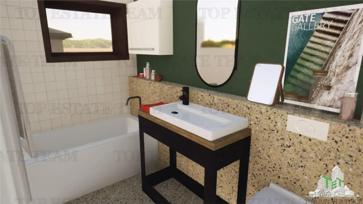 De vanzare casa tip duplex, 5 camere, curte 200mp - foto 10