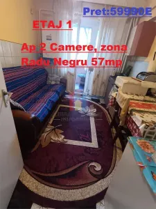 ETAJ 1! Apartament 2 camere Radu Negru 57 mp - Braila