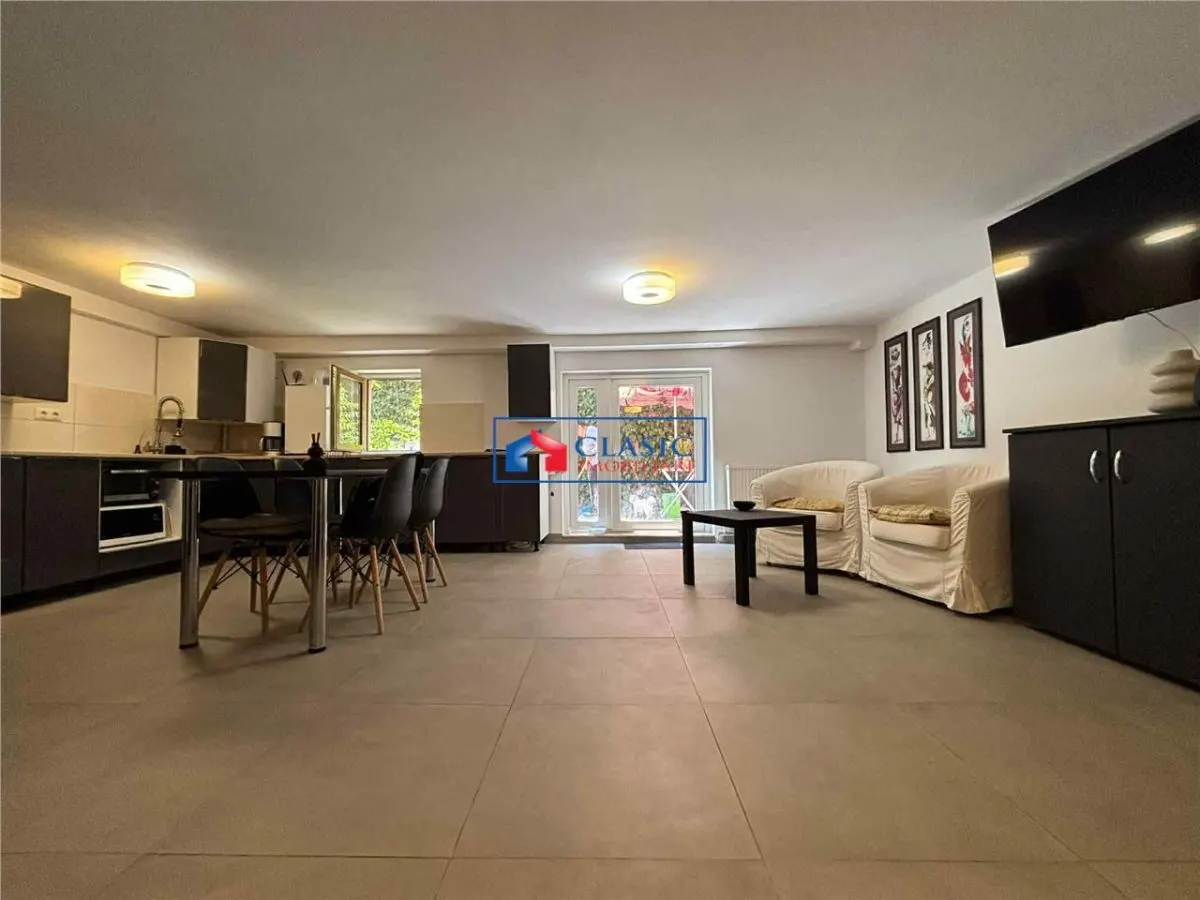 Inchiriere apartament 3 camere bloc nou cu gradina de 70 mp in Manastur- zona Campului - foto 1
