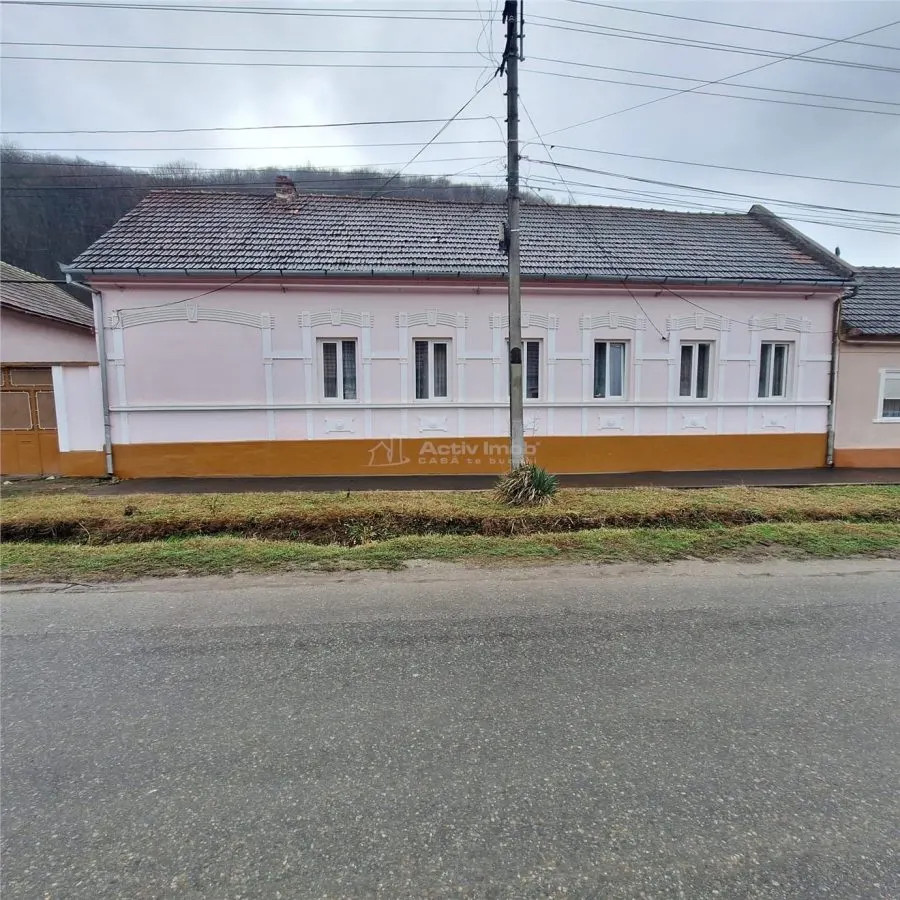 Bocsa Montana, Casa mare la strada principala - foto 1