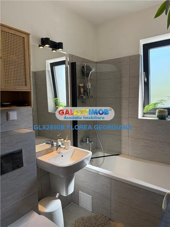 Apartament 2 camere mobilat cu gradina mare - Greenfield Residence - foto 13