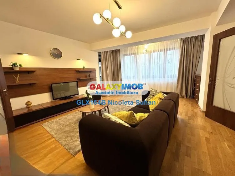 3 camere - 132 mp utili - Baneasa | mobilat complet | parcare subteran - foto 2