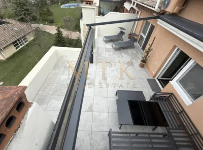 Apartament 3 camere, mobilat&utilat | Terasa 42 mp | SCOALA AMERICANA - Pipera - Bucuresti