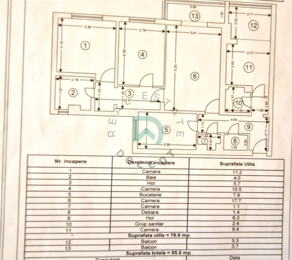 Apartament 4 camere, Tractorul, Brasov - foto 10