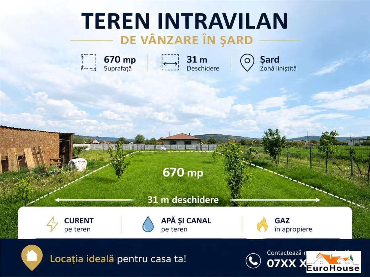 Teren de vanzare Sard - foto 1