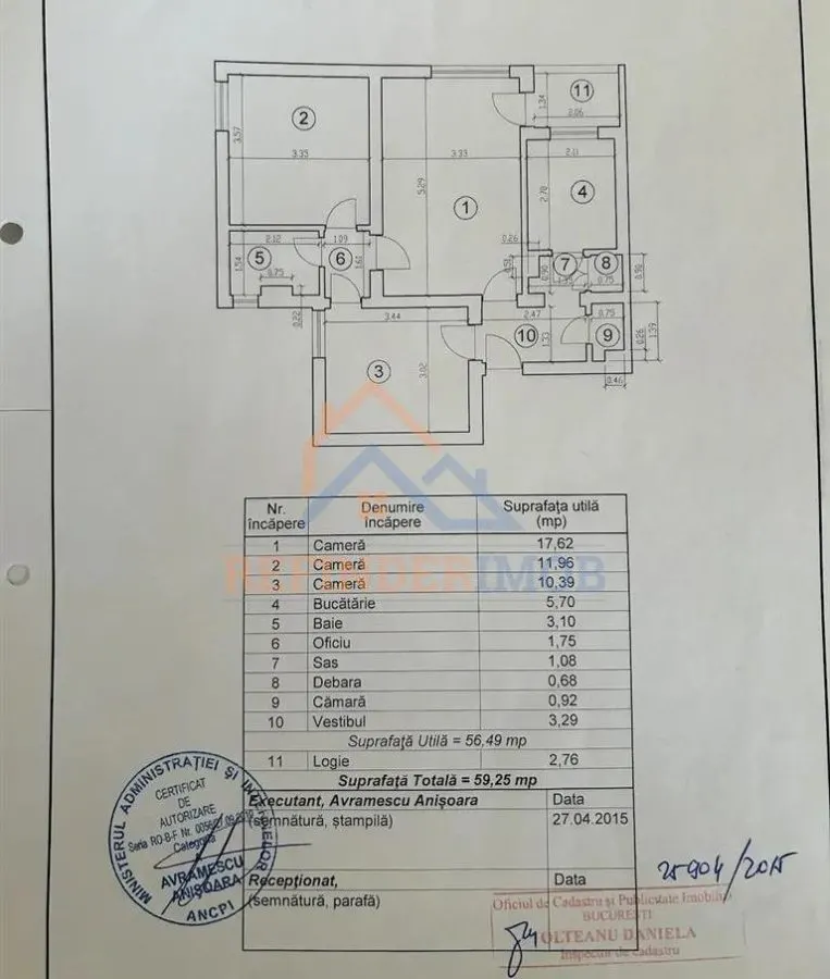 Vanzare 3 camere Ramnicu Sarat 57mp - foto 8