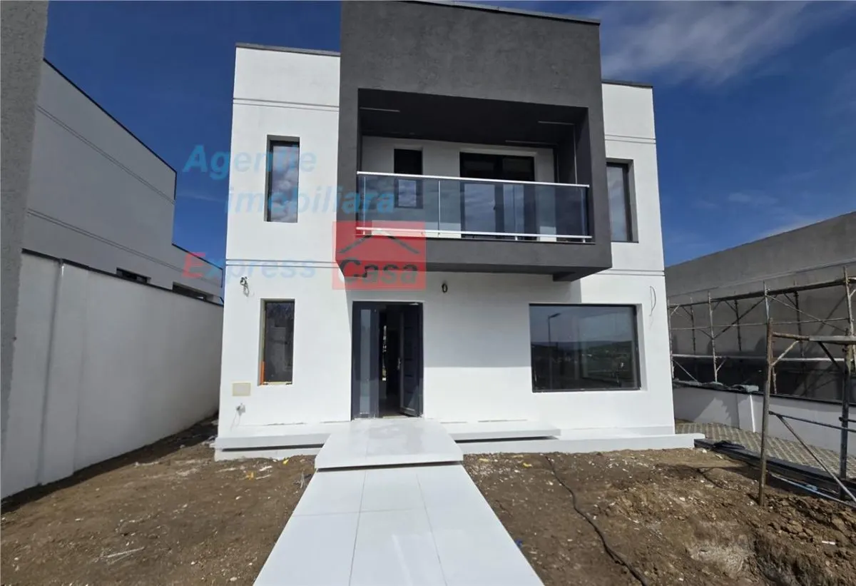 Vila de lux in Miroslava: 4 camere, 2 terase, eficienta energetic - foto 11