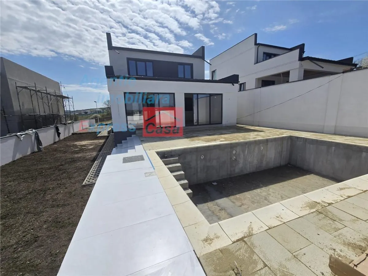 Vila de lux in Miroslava: 4 camere, 2 terase, eficienta energetic - foto 7