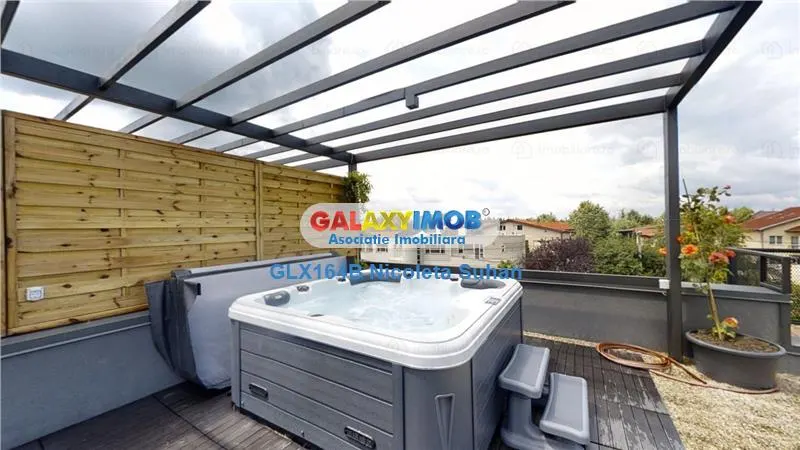Vila de LUX | MOBILATA | PIPERA  | TERASA CU JACUZZI - foto 4