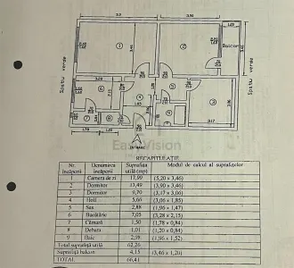 3 Camere Decomandat | Metrou Valea Ialomiței | Drumul Taberei|Sector 6 - foto 13