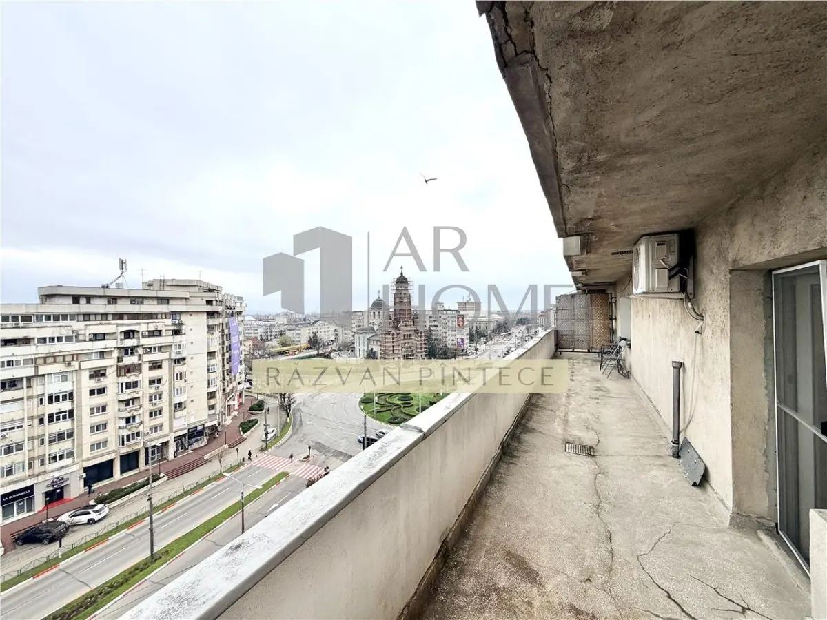 Garsoniera spatioasa cu terasa 20 mp, ultracentral Catedrala, Ploiesti - foto 12