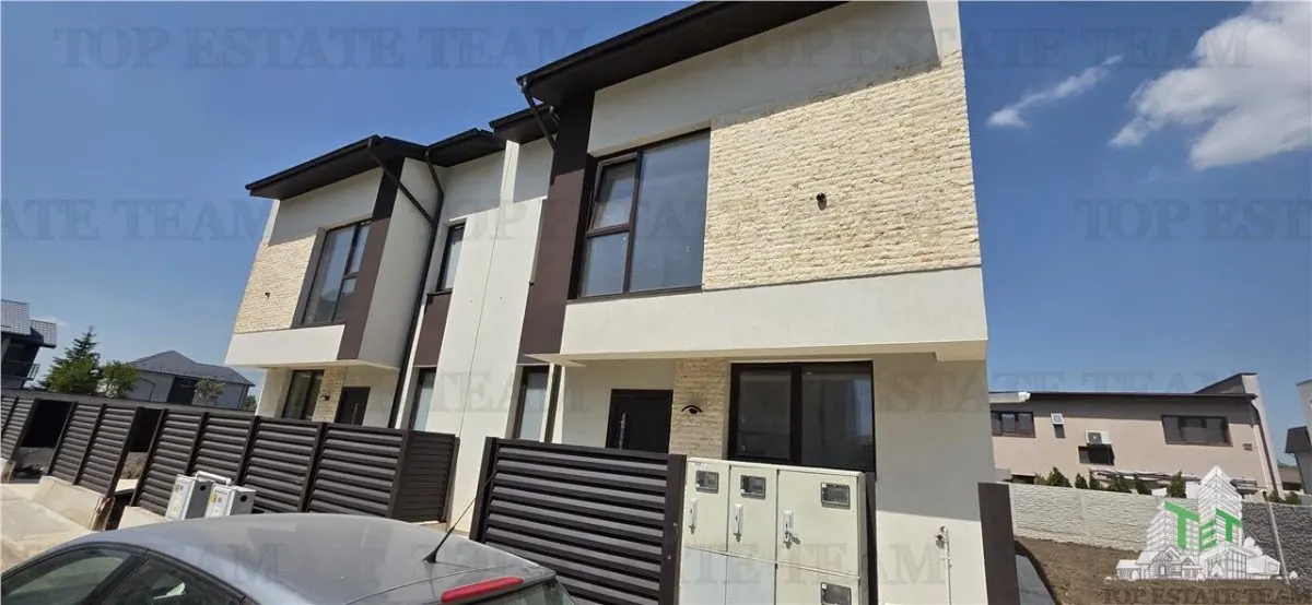 Bragadiru - Casa individuala in ansamblu rezidential nou, 170mp util/ curte 300 mp/ toate utilitatile - foto 3