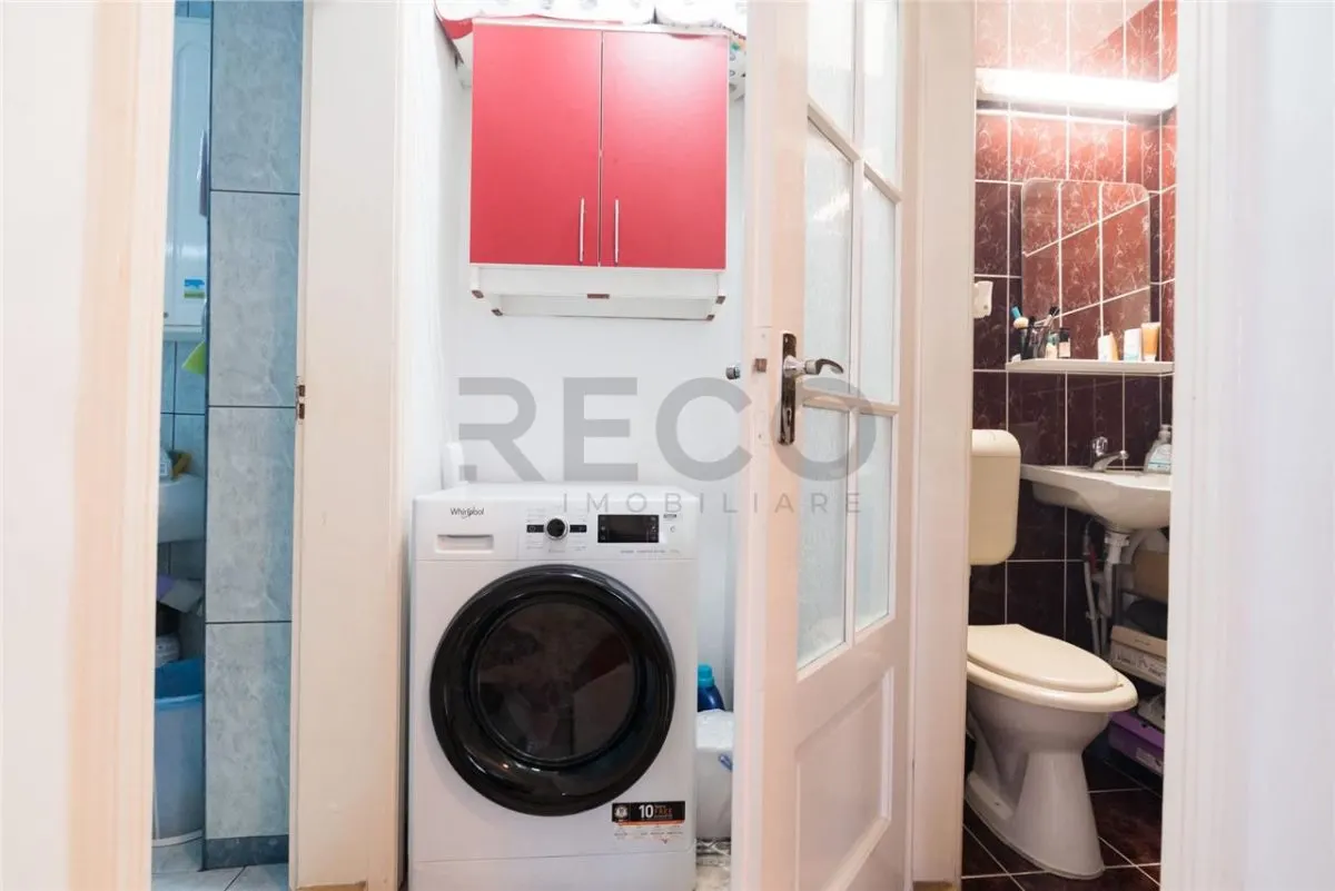 RECO Apartament 3 camere, Decomandat, zona Nufarul, etaj 8din 9, 2 balcoane inchise - foto 21