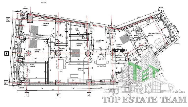 4 Camere zona Universitate-Piata Rosetti - Armeneasca - foto 22