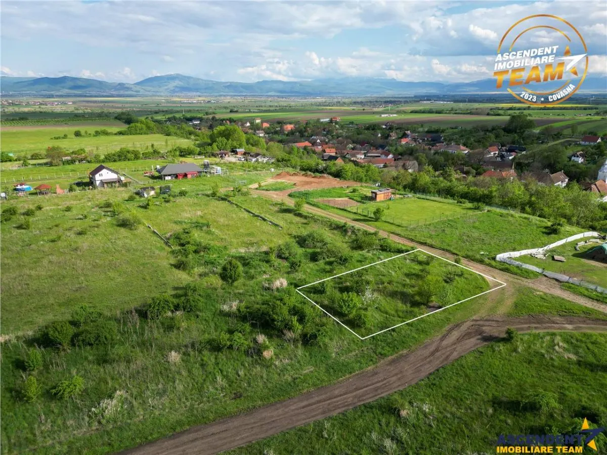 Teren intravilan, 500mp, panorama uluitoare, Sancraiu, Covasna - foto 3