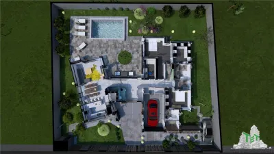 Vila lux teren 750mp cu piscina si garaj langa Soseaua de Centura - foto 6