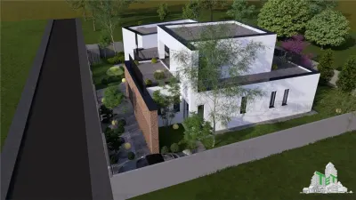 Vila lux teren 750mp cu piscina si garaj langa Soseaua de Centura - foto 8