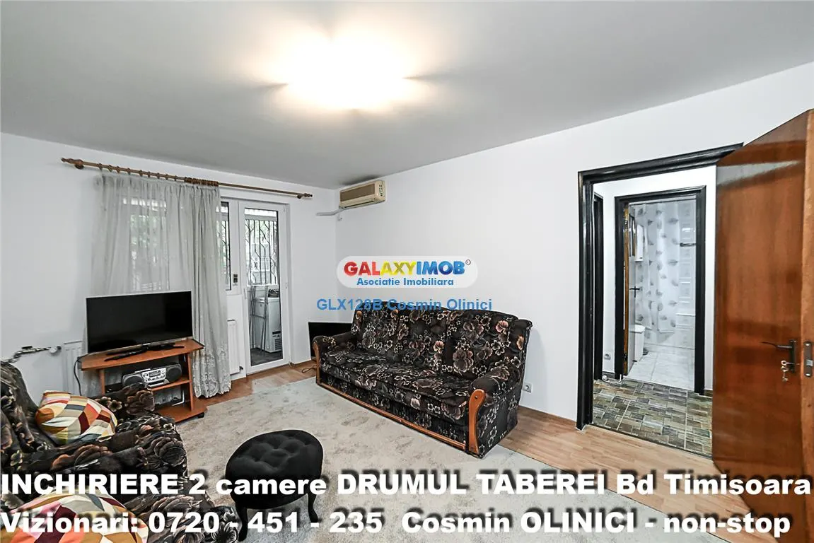 2 camere Drumul Taberei - Bd Timisoara 52 - 10 min metrou - foto 2