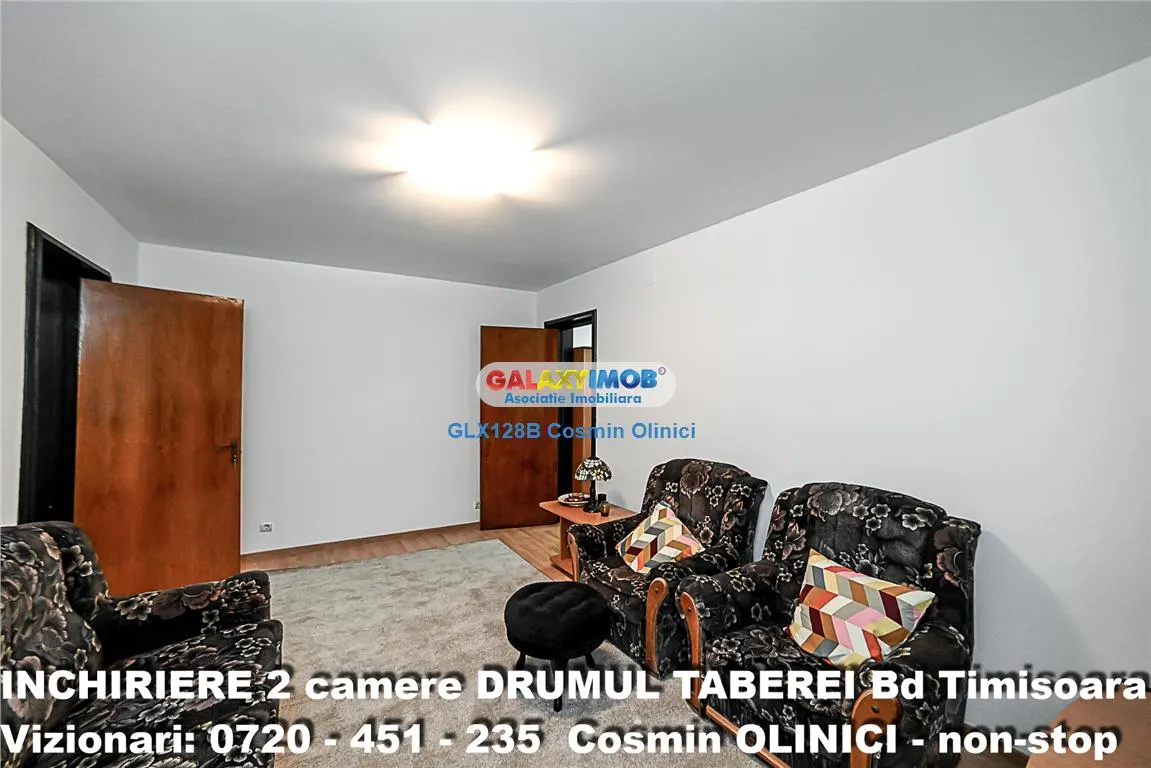 2 camere Drumul Taberei - Bd Timisoara 52 - 10 min metrou - foto 3