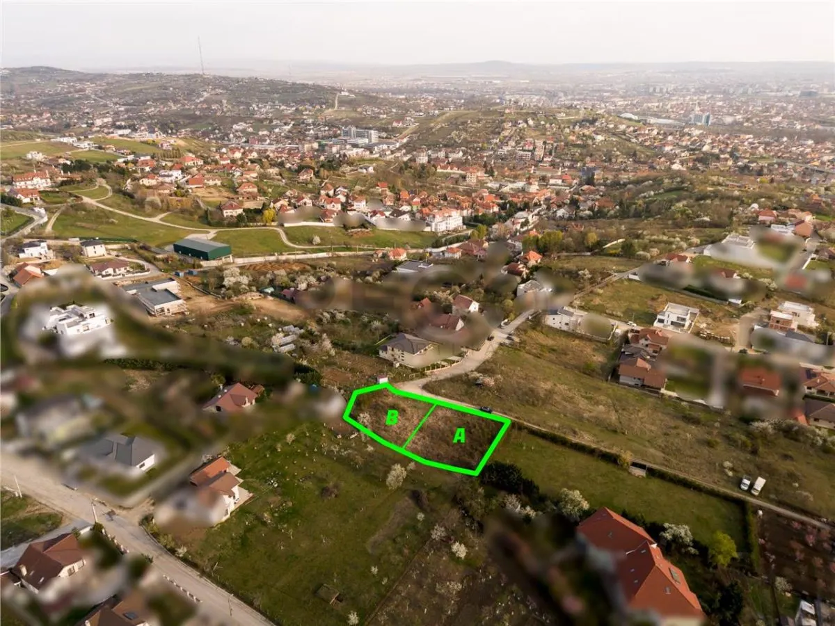 RECO Teren intravilan in Oradea zona dealuri cu panorama - foto 7