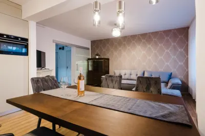 Ultracentral  Apartament  Panorama  Terasa, Semineu Electric  Design Modern - foto 3