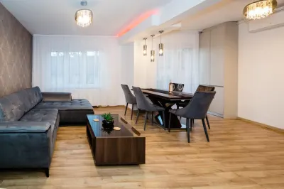 Ultracentral  Apartament  Panorama  Terasa, Semineu Electric  Design Modern - foto 8