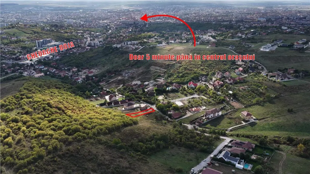RECO Teren intravilan in Oradea 1250 mp Gheorghe Doja - foto 2