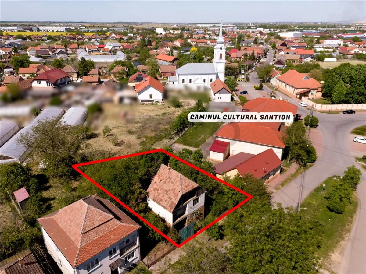 RECO Casa cu etaj nefinisata in Santion, com. Bors - foto 2
