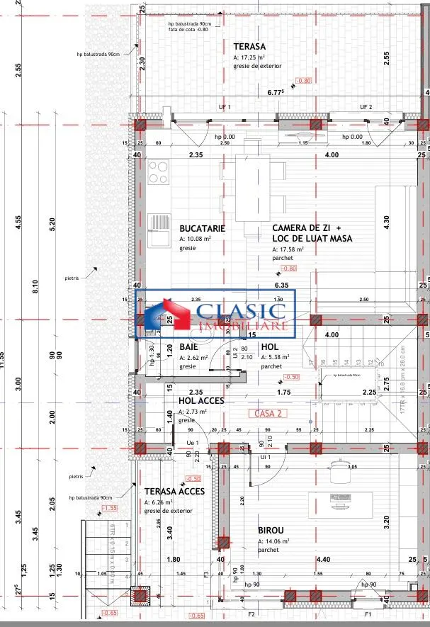 Vanzare duplex 5 camere finisaje de LUX teren 270 mp in Floresti- zona Vivo Mall - foto 12