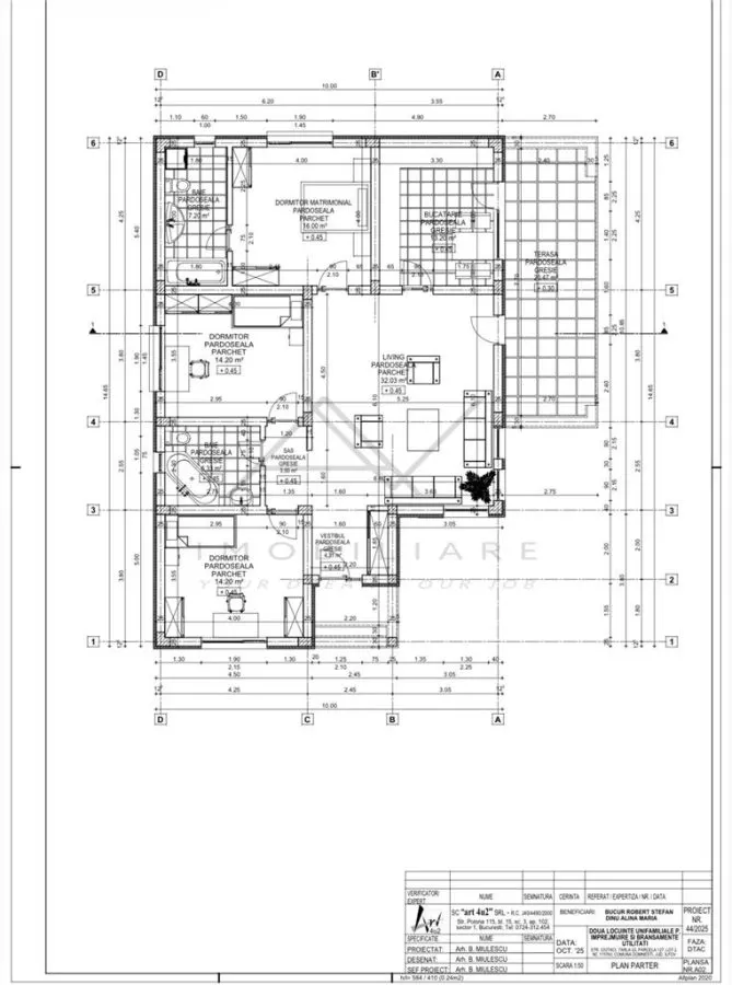 DE VANZARE CASA PARTER INDIVIDUALA DOMNESTI -TERASA - TEREN ILFOV - foto 3