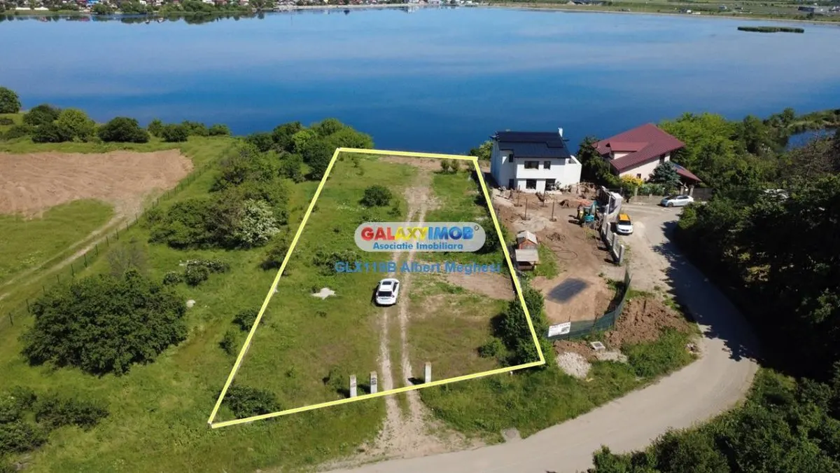 Vanzare teren intravilan 2100 mp deschidere lac Cernica - foto 2