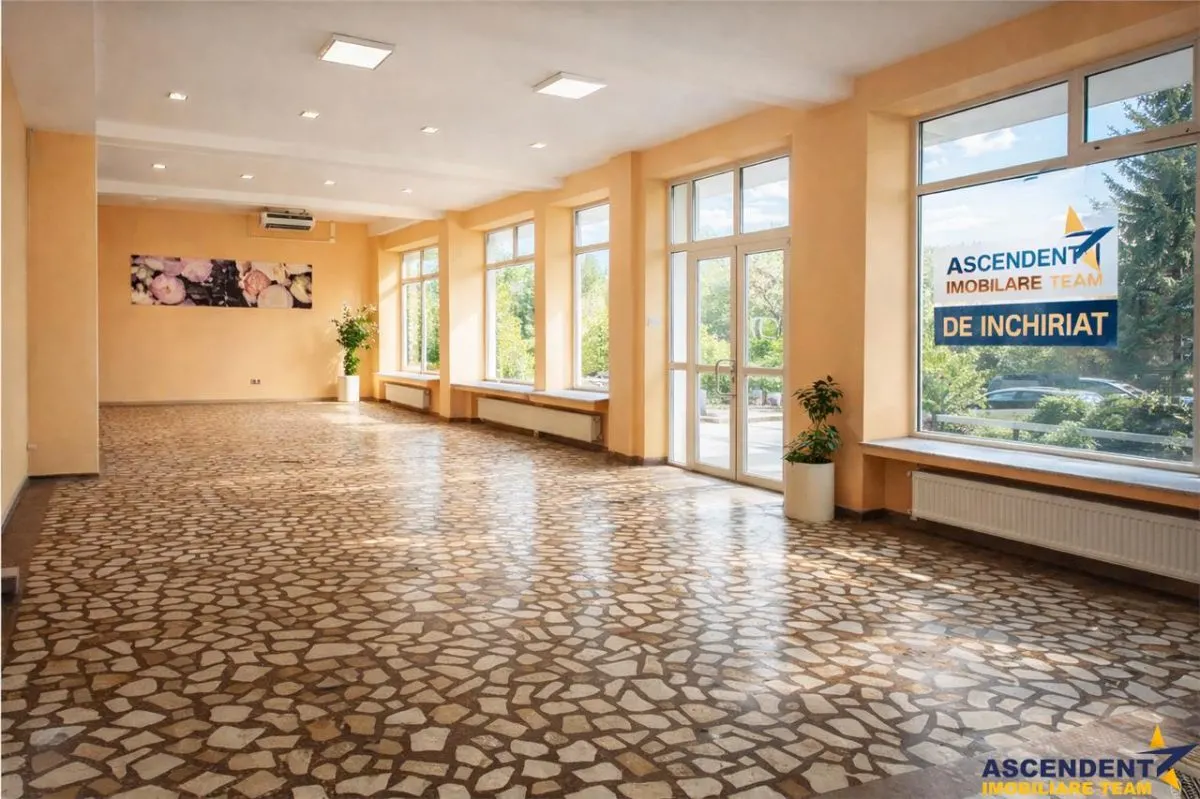 Spatiu comercial vitrinat,dublu acces,257 mp,disponibil si jumatate,Garii,Sfantu Gheorghe - foto 1