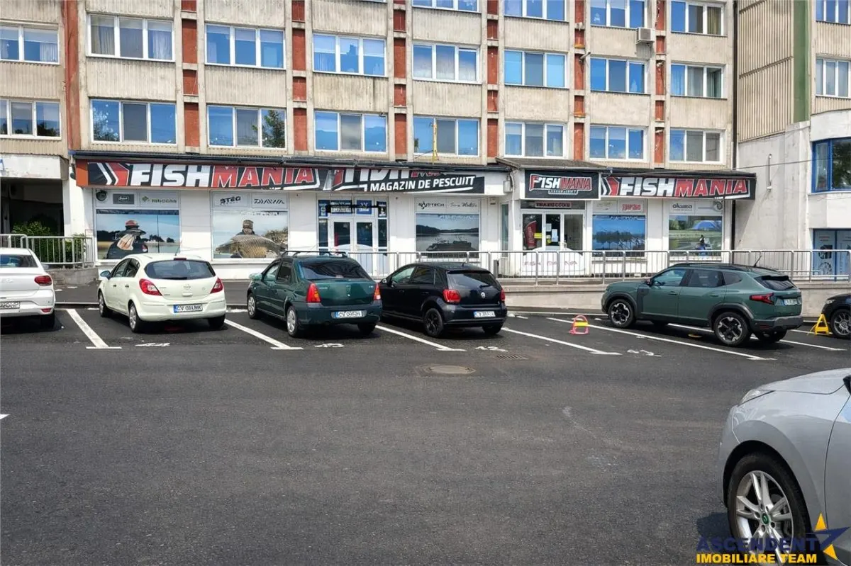 Spatiu comercial vitrinat,dublu acces,257 mp,disponibil si jumatate,Garii,Sfantu Gheorghe - foto 2