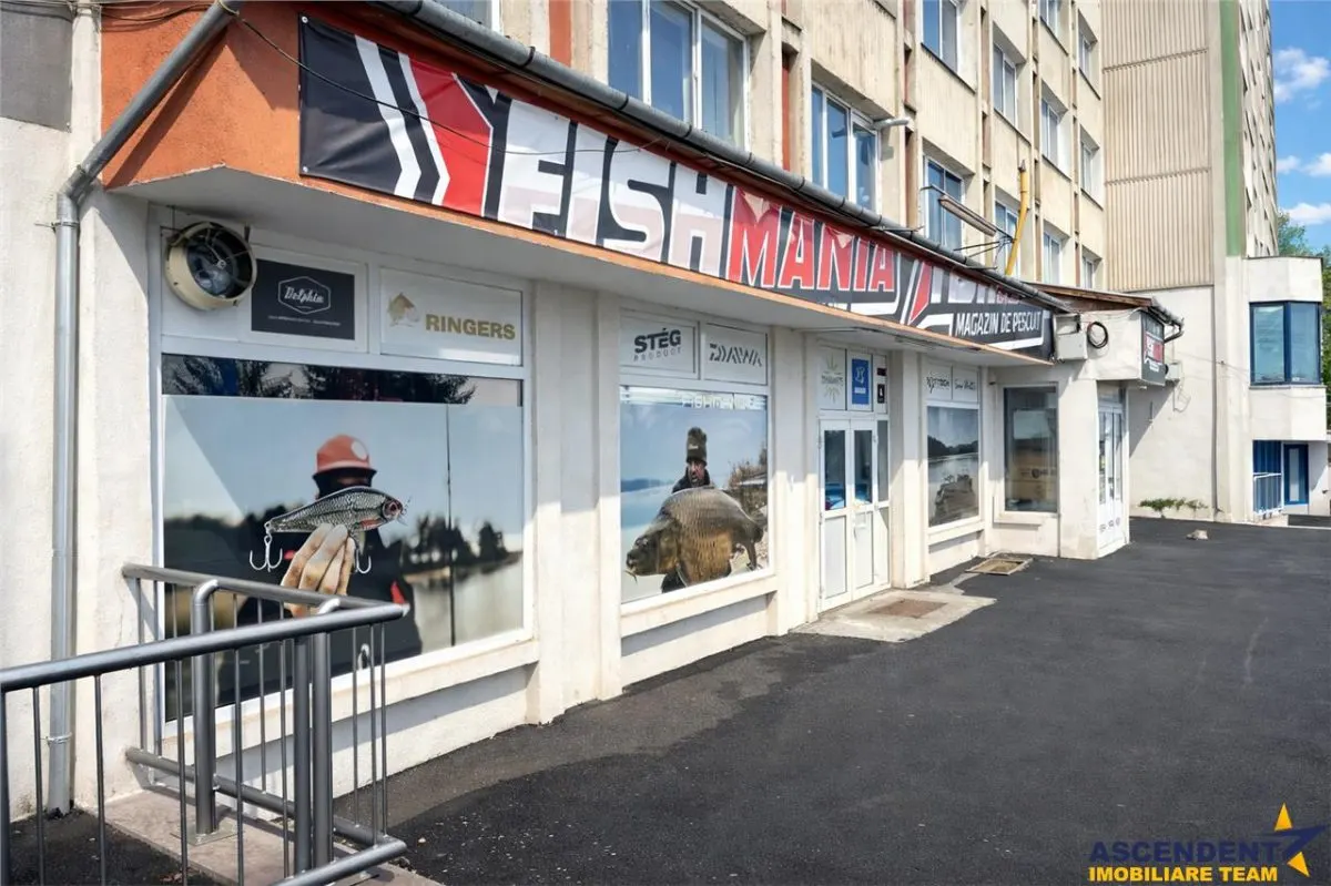 Spatiu comercial vitrinat,dublu acces,257 mp,disponibil si jumatate,Garii,Sfantu Gheorghe - foto 6