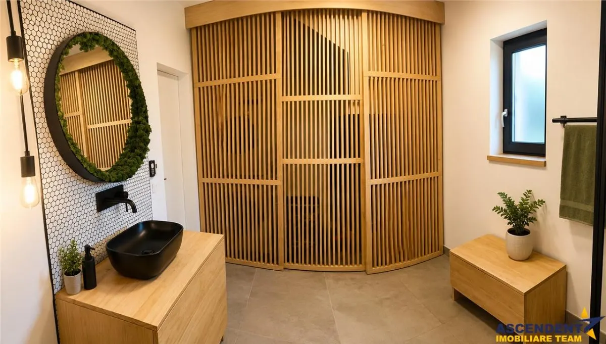 Vila cu atmosfera de resort:smart home, curte spectaculoasa,1.000mp teren, Tarlungeni, Brasov - foto 19