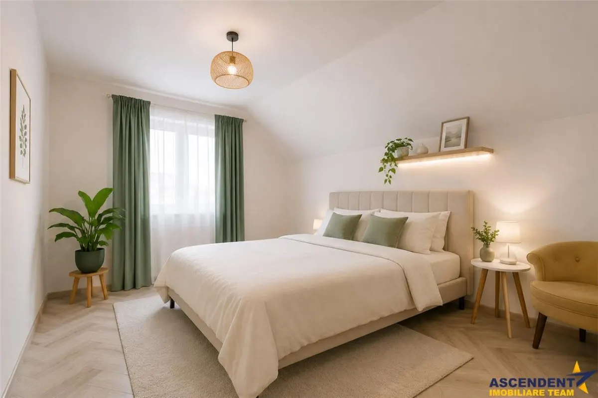 Vila cu atmosfera de resort:smart home, curte spectaculoasa,1.000mp teren, Tarlungeni, Brasov - foto 13