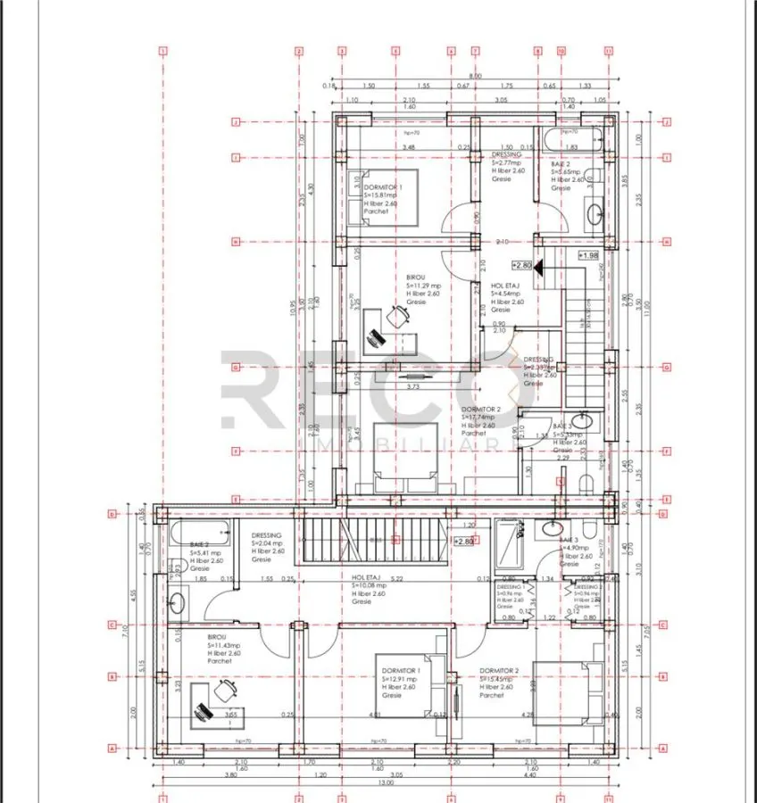 RECO Case cuplate  la rosu (P+E) Oradea +Anexa de locuit - foto 5