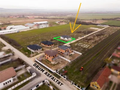 RECO Casa la rosu - 3 dormitoare, plan parter 120 mp utili - Osorhei - foto 14