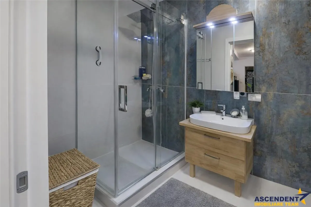 Apartament pe 75mp, echipat, cu terasa, boxa si parcare, Uno Residence - foto 7