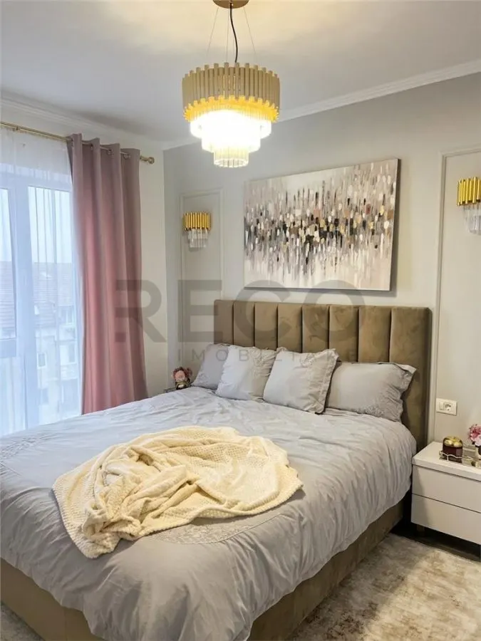 RECO  Apartament  2  camere, bloc nou cu lift, totul nou nelocuit, Zona  Nufarul - foto 9