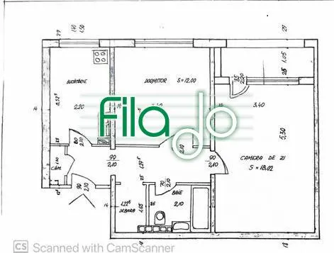 Apartament 2 camere Metrou 1 Decembrie 1918 - foto 11