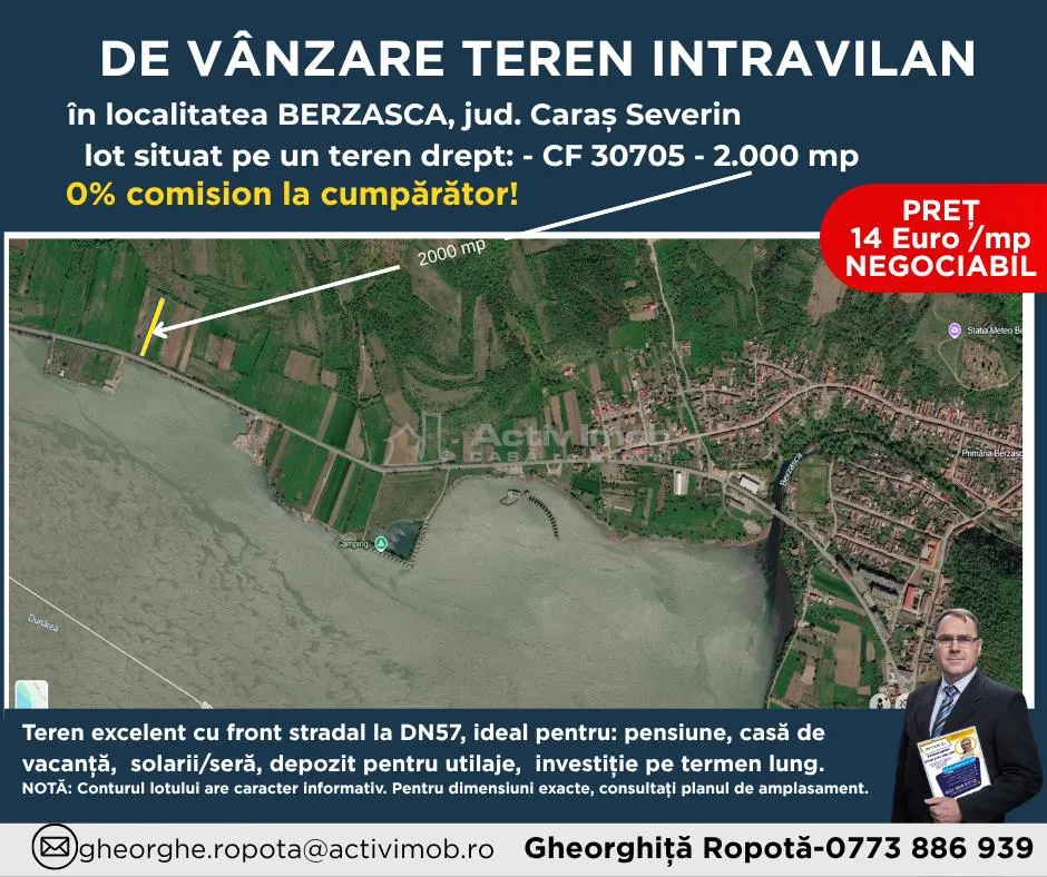 TERENURI Intravilan in Berzasca - foto 3