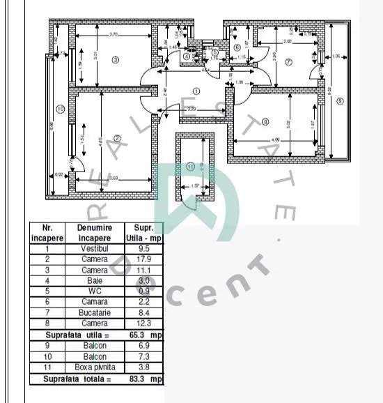 Apartament 3 camere Centrul Civic, Brasov - foto 6