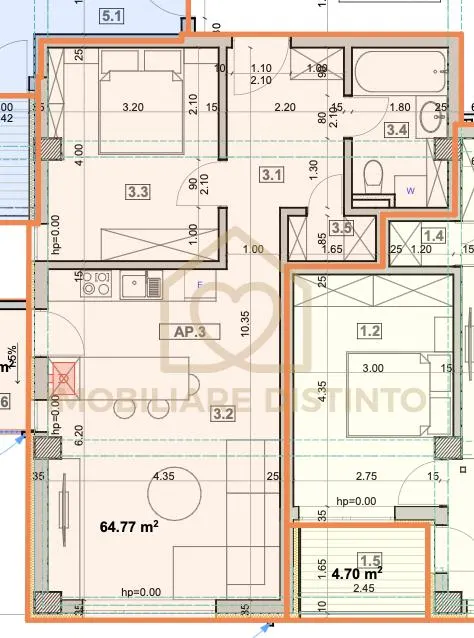 apartament doua camere zona centru vechi - foto 1