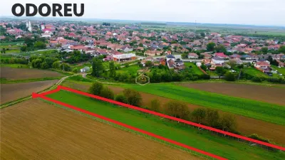 Teren 3.600 mÂ² in Odoreu | 7 km de Satu Mare | 160 m de Principala - foto 6
