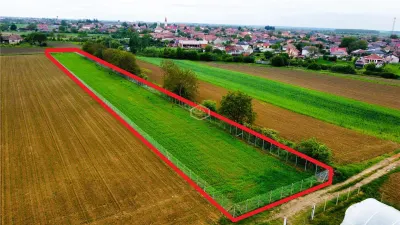 Teren 3.600 mÂ² in Odoreu | 7 km de Satu Mare | 160 m de Principala - foto 7